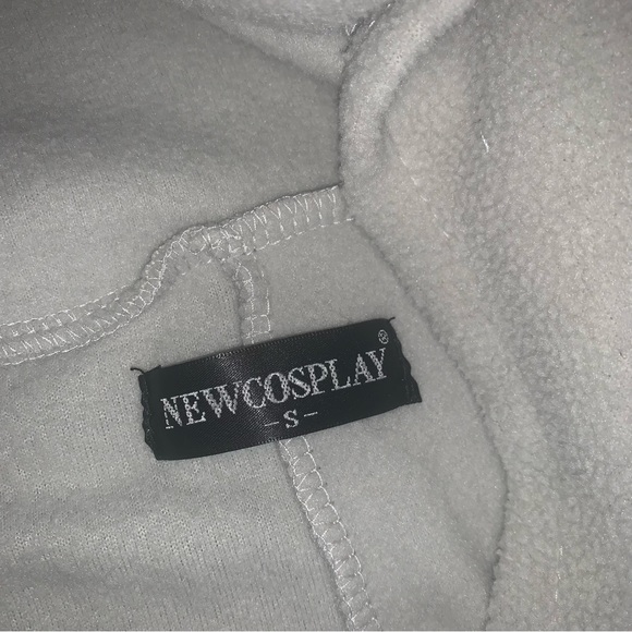 Elephant Onesie Halloween Costume Gray Pink Size Small - Picture 7 of 7